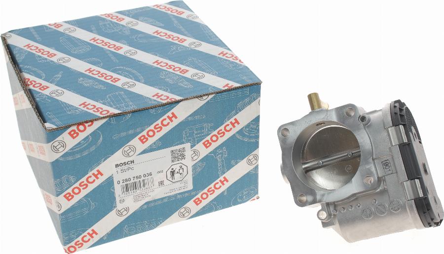 BOSCH 0 280 750 036 - Корпус дроссельной заслонки parts5.com