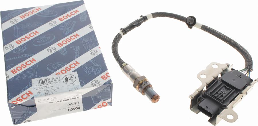 BOSCH 0281009330 - NOx-датчик, впрыск карбамида parts5.com