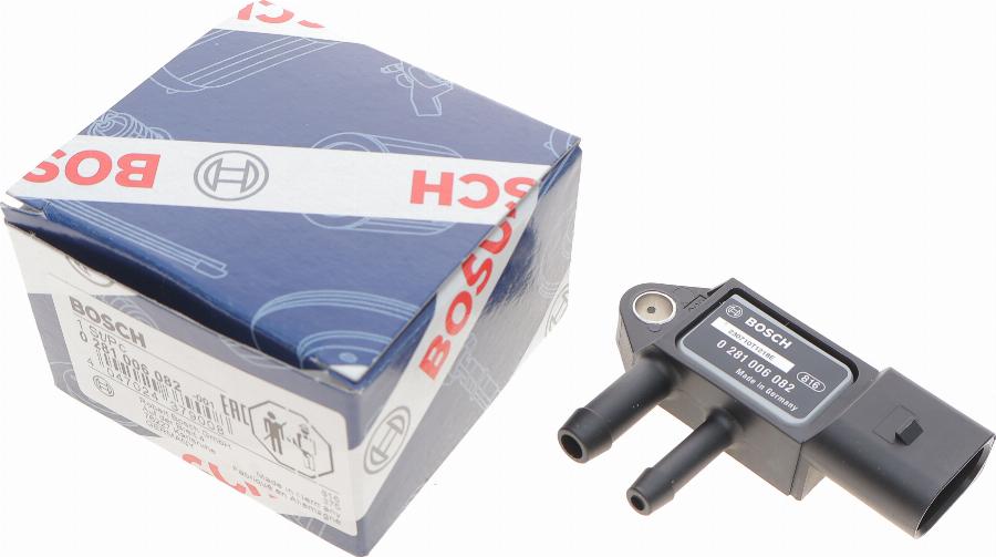 BOSCH 0 281 006 082 - Датчик, давление выхлопных газов parts5.com