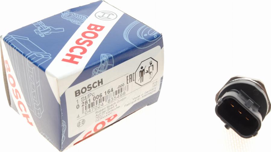 BOSCH 0 281 006 164 - Датчик, давление подачи топлива parts5.com