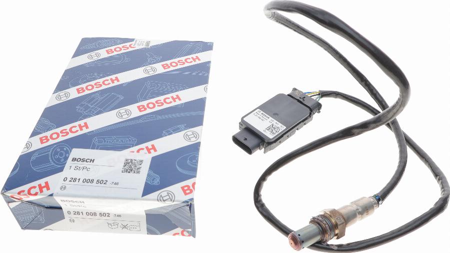 BOSCH 0 281 008 502 - NOx-датчик, впрыск карбамида parts5.com