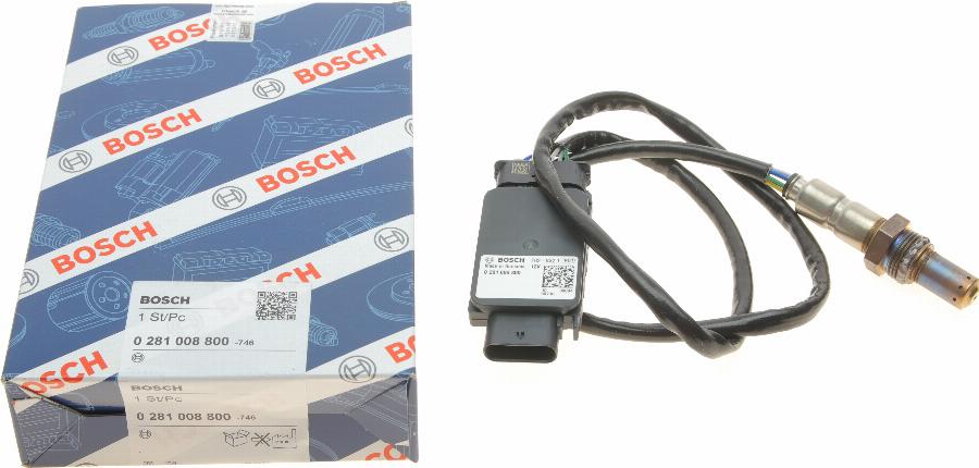 BOSCH 0 281 008 800 - NOx-датчик, впрыск карбамида parts5.com