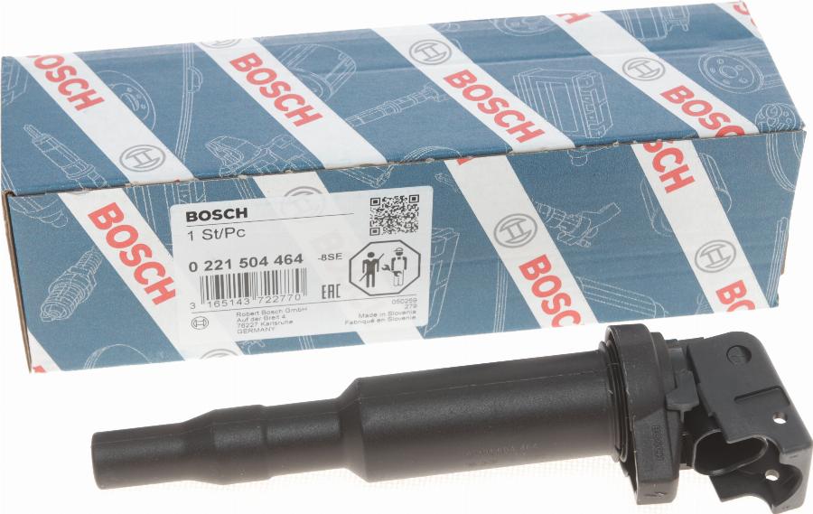 BOSCH 0 221 504 464 - Катушка зажигания parts5.com