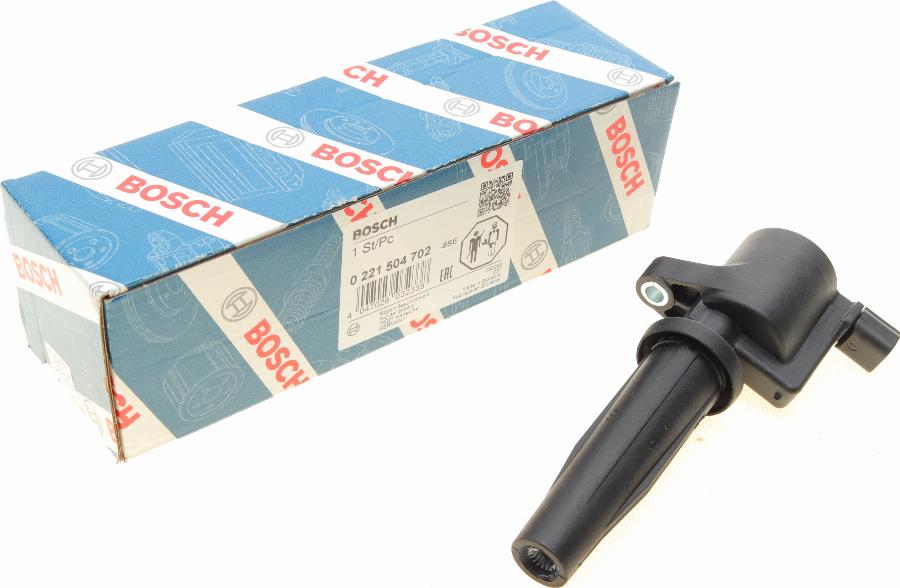 BOSCH 0 221 504 702 - Катушка зажигания parts5.com