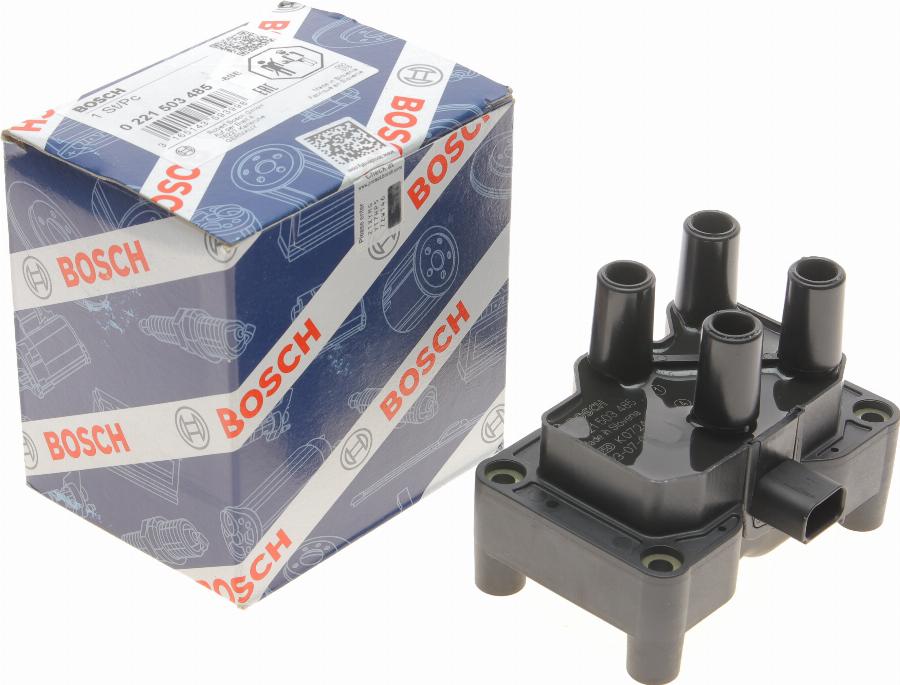 BOSCH 0 221 503 485 - Катушка зажигания parts5.com