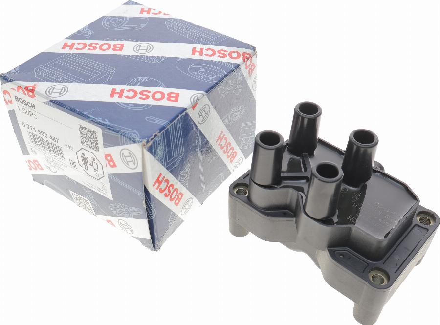 BOSCH 0 221 503 487 - Катушка зажигания parts5.com