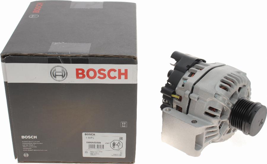 BOSCH 1 986 A00 559 - Генератор parts5.com