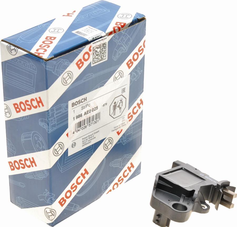 BOSCH 1 986 AE0 025 - Регулятор напряжения, генератор parts5.com