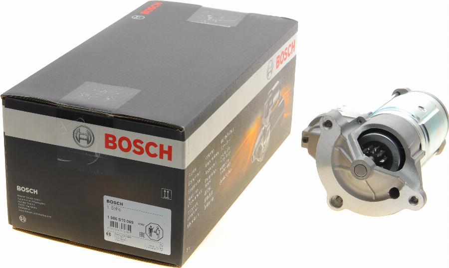 BOSCH 1 986 S10 069 - Стартер parts5.com