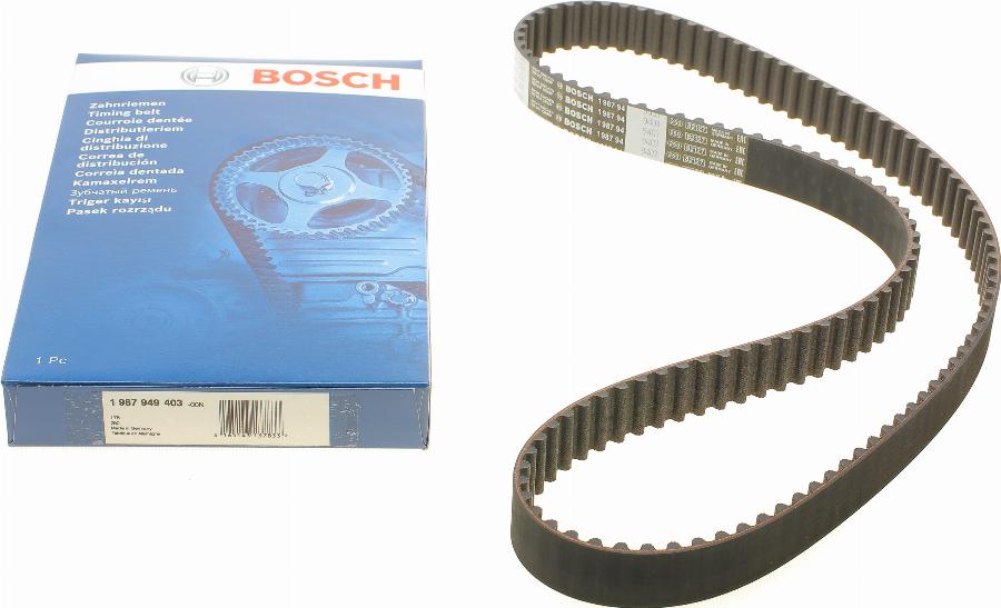 BOSCH 1 987 949 403 - Зубчатый ремень ГРМ parts5.com