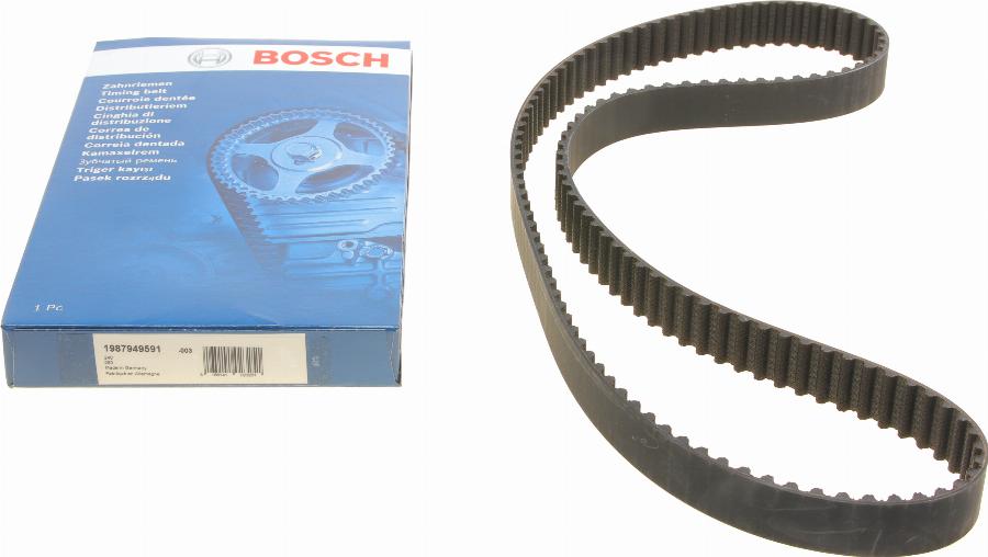 BOSCH 1 987 949 591 - Зубчатый ремень ГРМ parts5.com