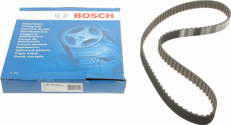 BOSCH 1 987 949 066 - Зубчатый ремень ГРМ parts5.com