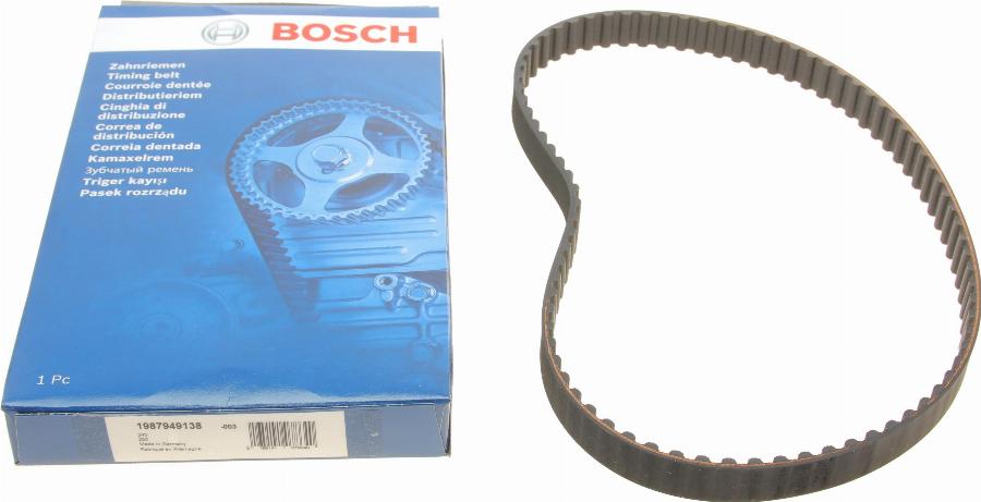 BOSCH 1 987 949 138 - Зубчатый ремень ГРМ parts5.com