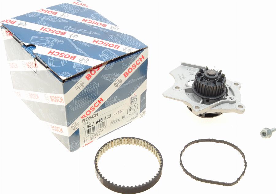 BOSCH 1 987 946 483 - Water Pump & Timing Belt Set parts5.com