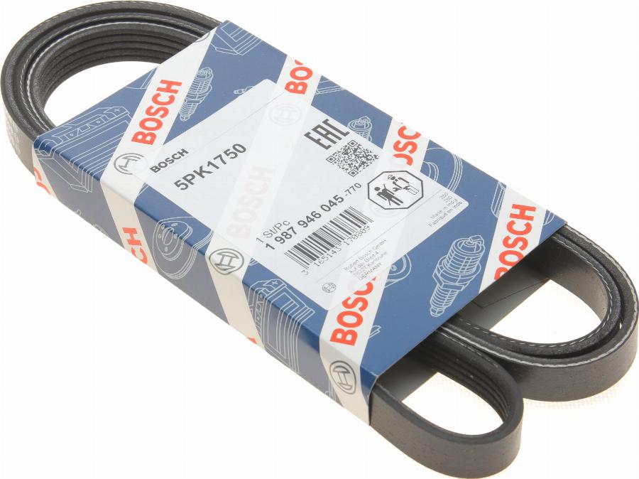 BOSCH 1 987 946 045 - Поликлиновой ремень parts5.com