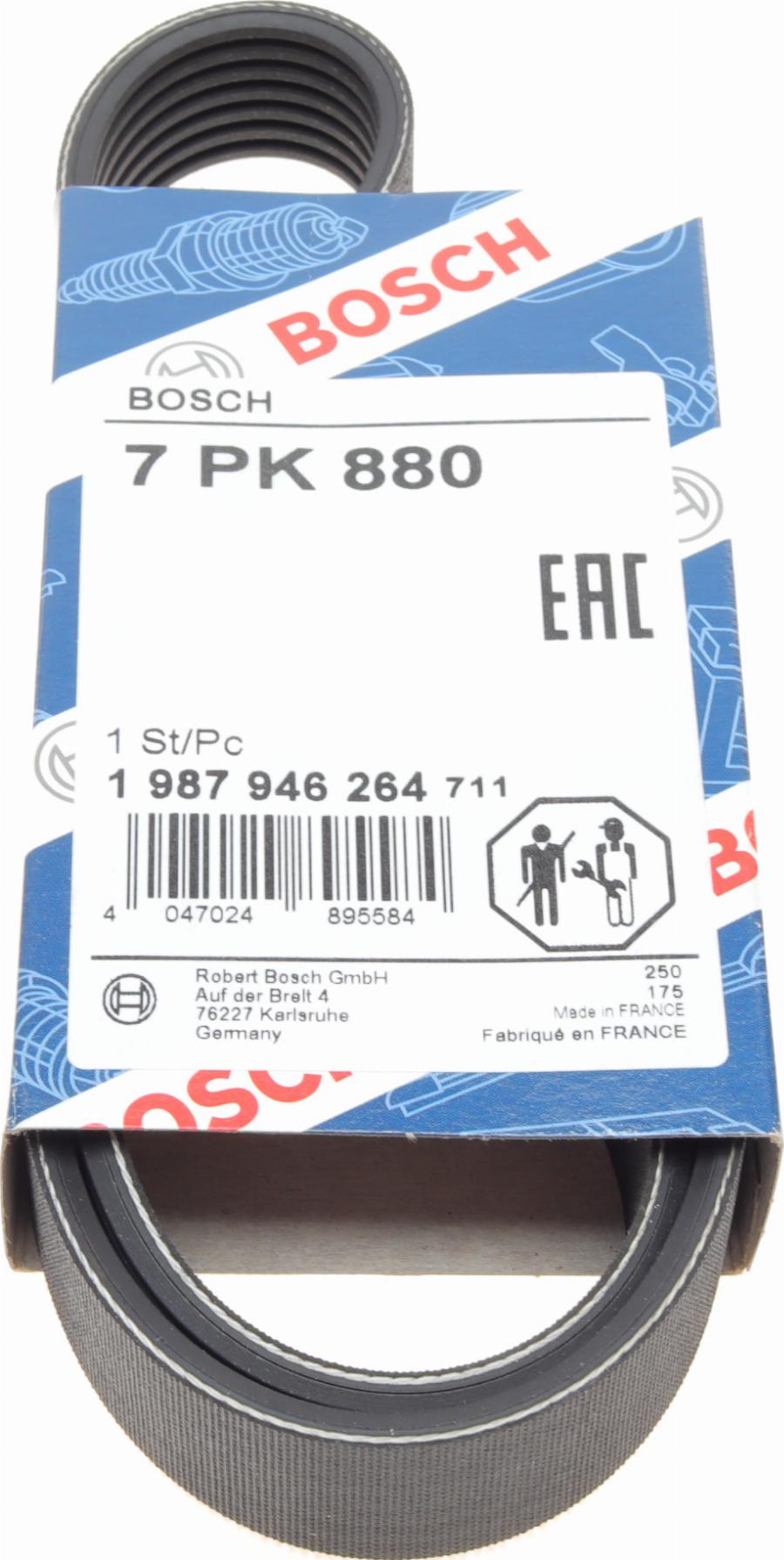 BOSCH 1 987 946 264 - Correa trapecial poli V parts5.com