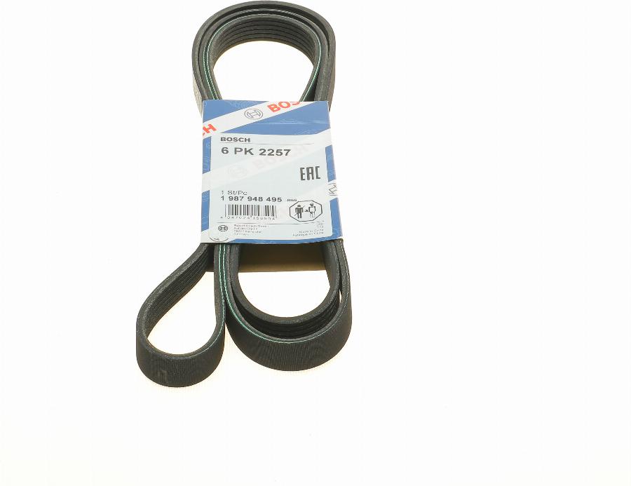 BOSCH 1 987 948 495 - V-Ribbed Belt parts5.com