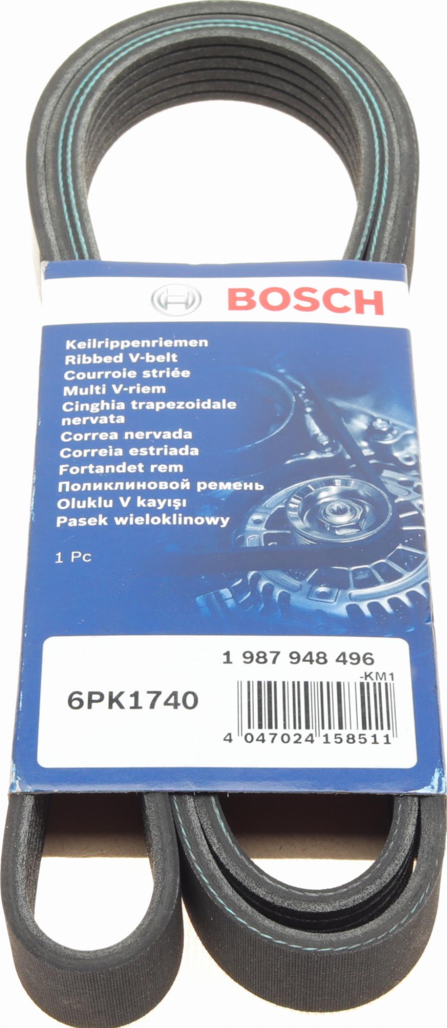 BOSCH 1 987 948 496 - Поликлиновой ремень parts5.com