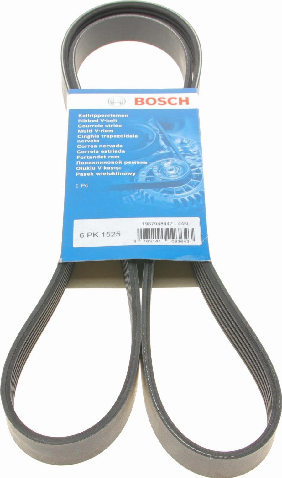 BOSCH 1 987 948 447 - V-Ribbed Belt parts5.com