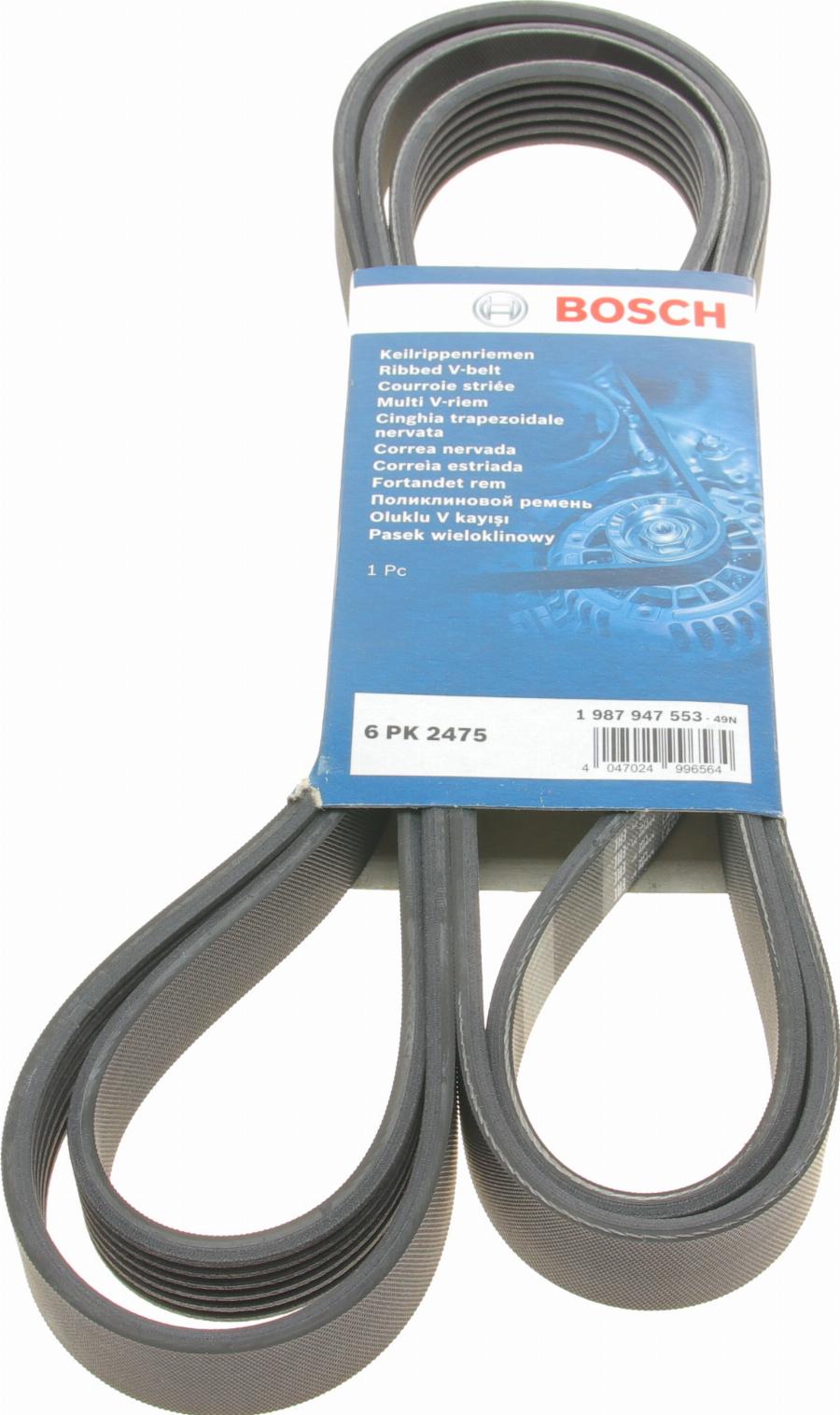 BOSCH 1 987 947 553 - Поликлиновой ремень parts5.com