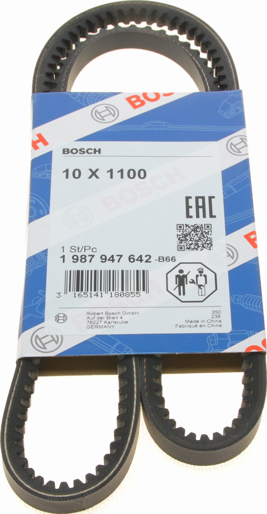 BOSCH 1 987 947 642 - Клиновой ремень, поперечные рёбра parts5.com