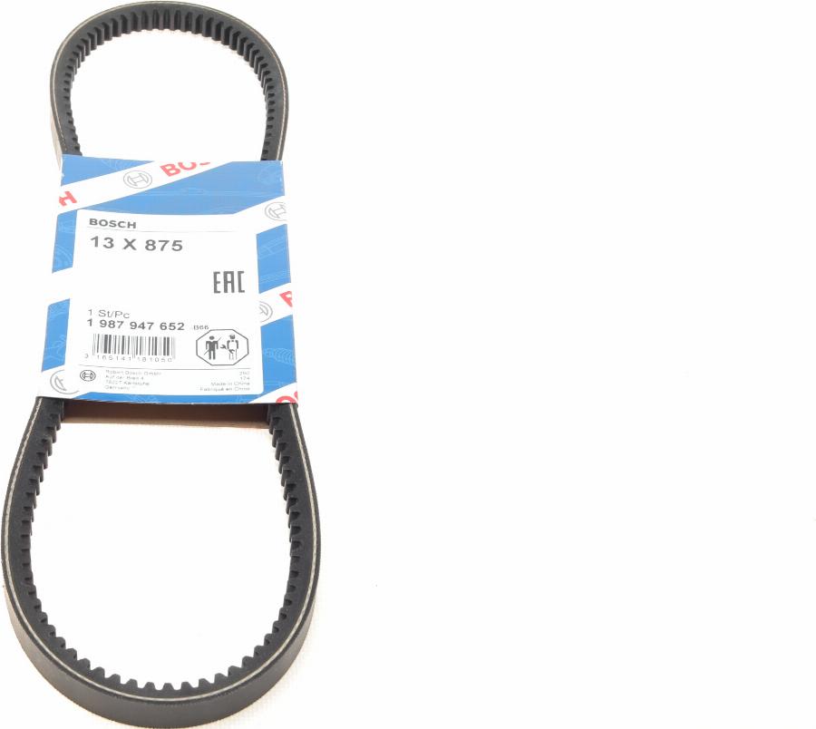 BOSCH 1 987 947 652 - V-Belt parts5.com