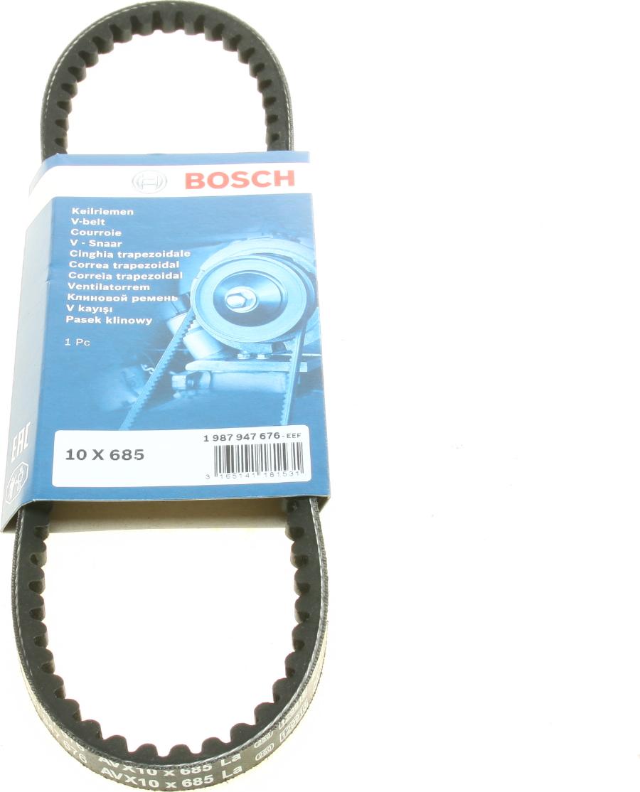 BOSCH 1 987 947 676 - Клиновой ремень, поперечные рёбра parts5.com