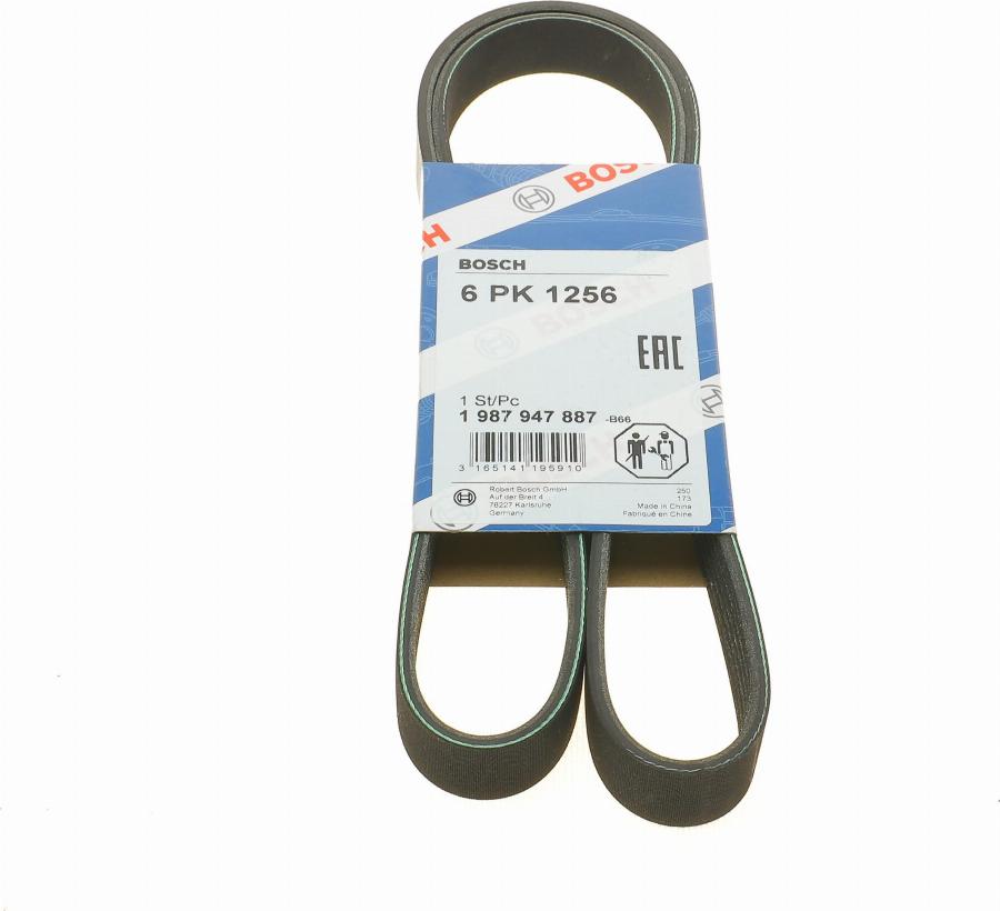 BOSCH 1 987 947 887 - V-Ribbed Belt parts5.com