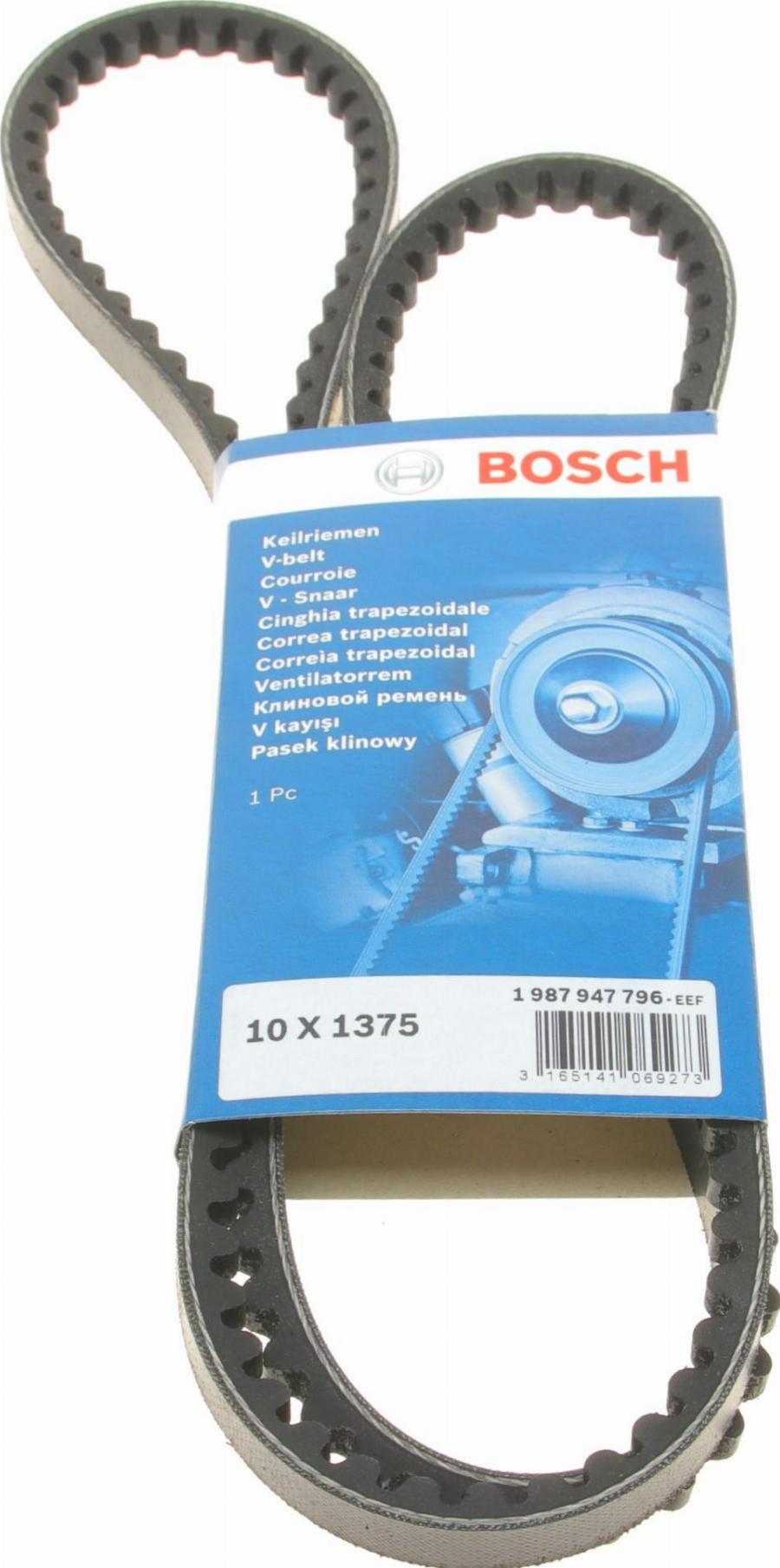 BOSCH 1 987 947 796 - Клиновой ремень, поперечные рёбра parts5.com