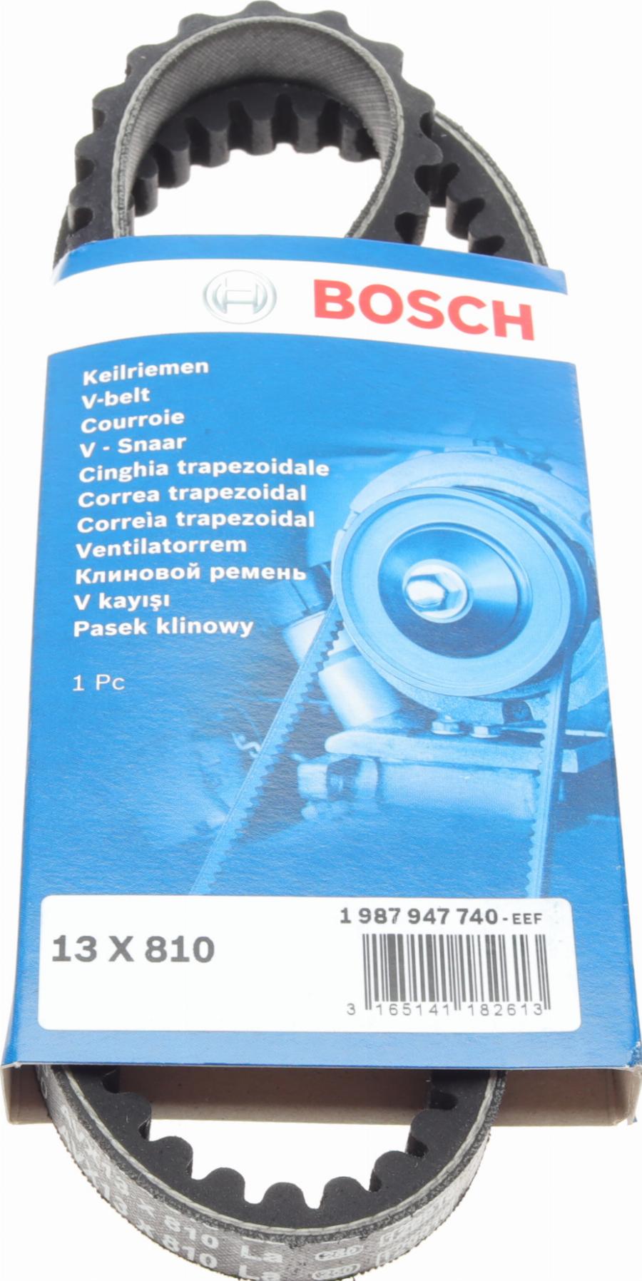 BOSCH 1 987 947 740 - Клиновой ремень, поперечные рёбра parts5.com