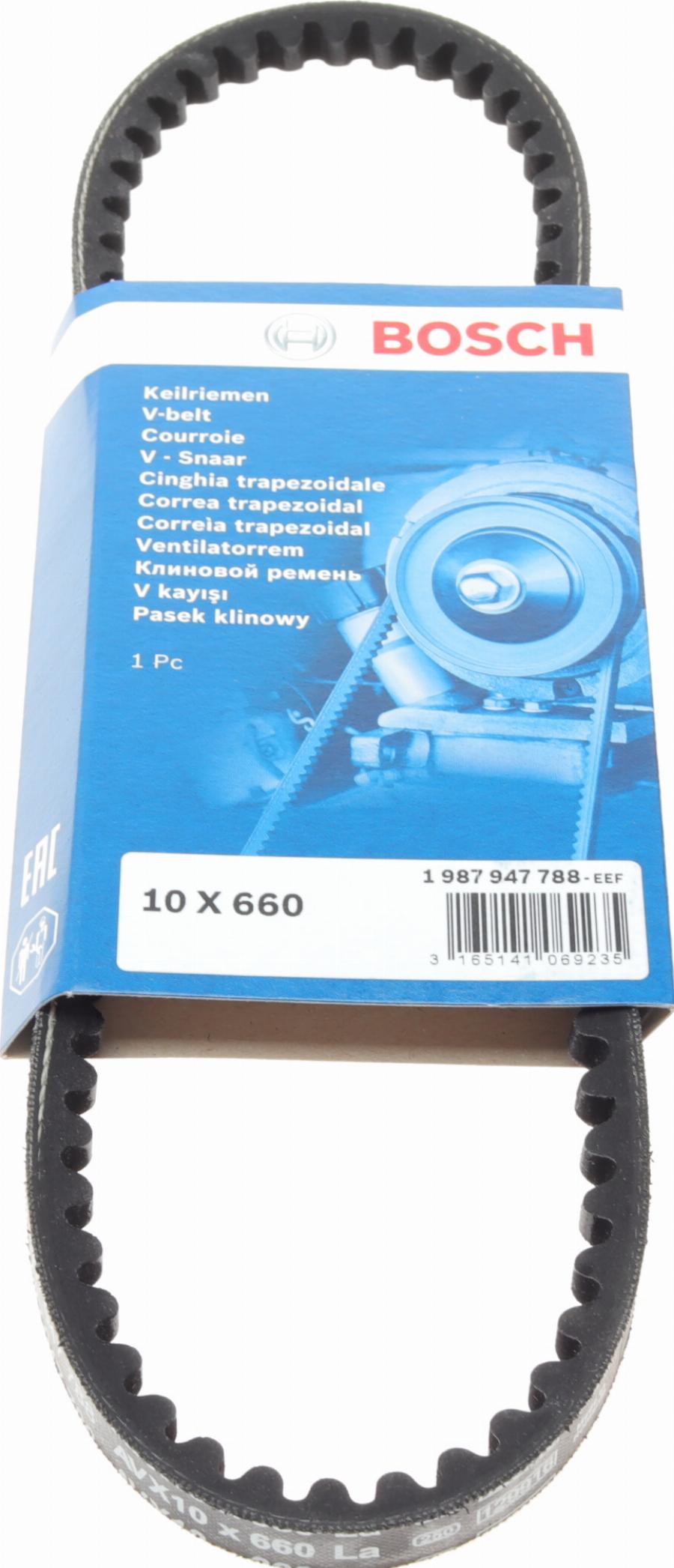 BOSCH 1 987 947 788 - Клиновой ремень, поперечные рёбра parts5.com