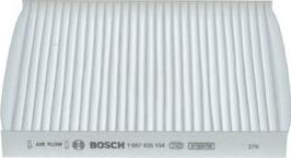 BOSCH 1 987 435 154 - Фильтр воздуха в салоне parts5.com