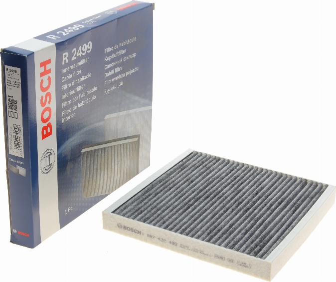 BOSCH 1 987 432 499 - Фильтр воздуха в салоне parts5.com