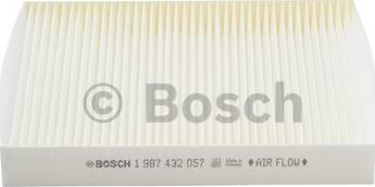 BOSCH 1 987 432 057 - Фильтр воздуха в салоне parts5.com