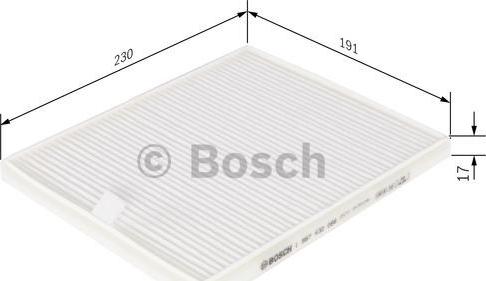 BOSCH 1 987 432 066 - Фильтр воздуха в салоне parts5.com