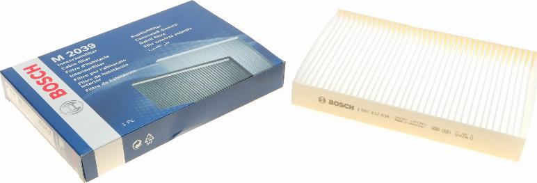 BOSCH 1 987 432 039 - Filter, interior air parts5.com