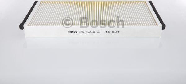 BOSCH 1 987 432 151 - Filtro, aire habitáculo parts5.com