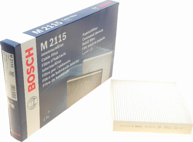 BOSCH 1 987 432 115 - Фильтр воздуха в салоне parts5.com