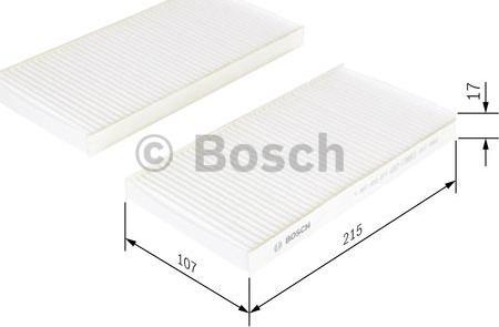 BOSCH 1 987 432 277 - Фильтр воздуха в салоне parts5.com