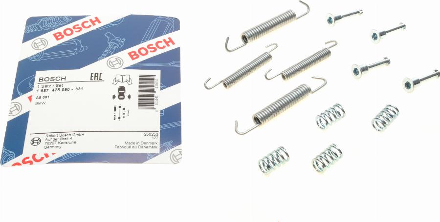 BOSCH 1 987 475 090 - Комплектующие, стояночная тормозная система parts5.com