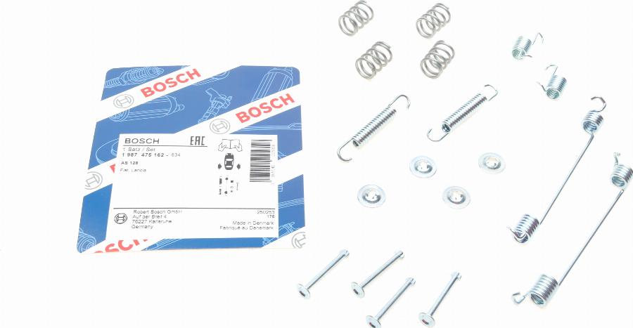 BOSCH 1 987 475 162 - Комплектующие, барабанный тормозной механизм parts5.com