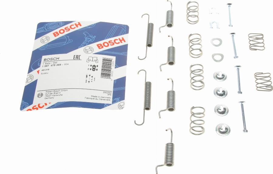 BOSCH 1 987 475 369 - Комплектующие, стояночная тормозная система parts5.com