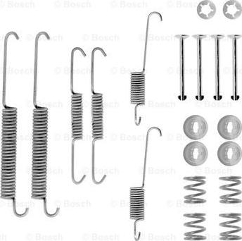 BOSCH 1 987 475 256 - Комплектующие, барабанный тормозной механизм parts5.com