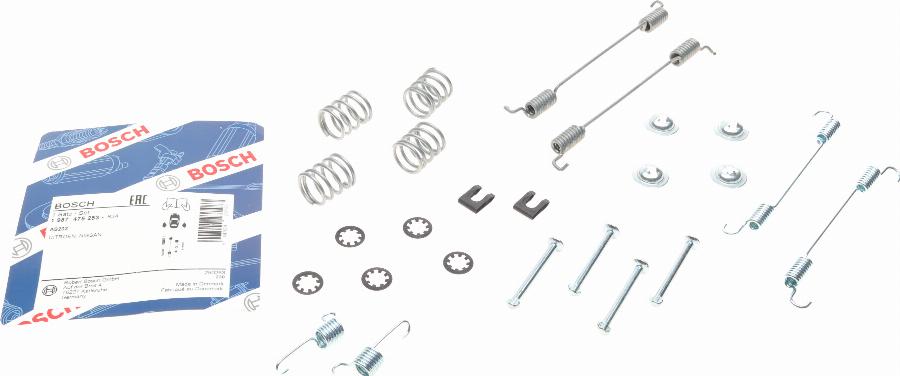 BOSCH 1 987 475 253 - Комплектующие, барабанный тормозной механизм parts5.com