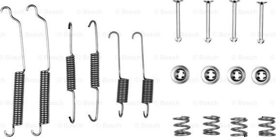 BOSCH 1 987 475 205 - Комплектующие, барабанный тормозной механизм parts5.com