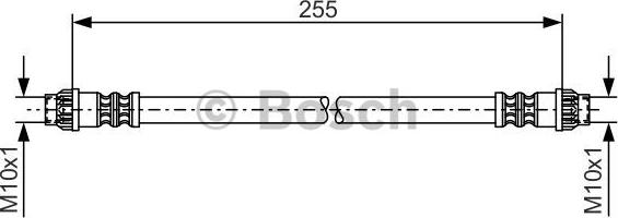 BOSCH 1 987 476 178 - Brake Hose parts5.com