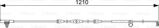 BOSCH 1 987 473 054 - Сигнализатор, износ тормозных колодок parts5.com