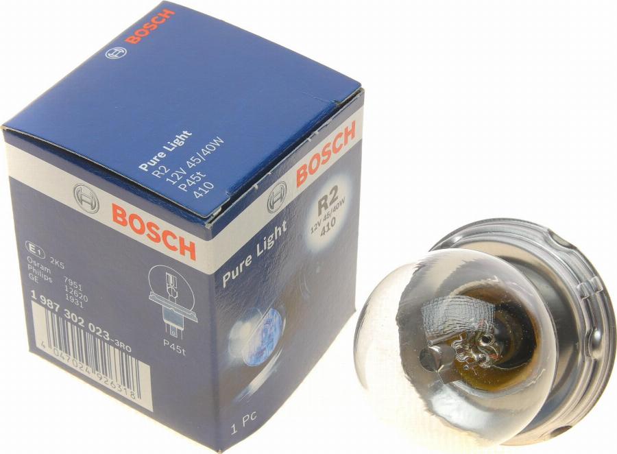 BOSCH 1 987 302 023 - Лампа накаливания parts5.com