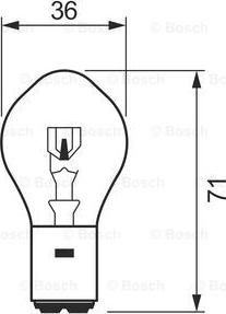 BOSCH 1 987 302 105 - Bulb, headlight parts5.com