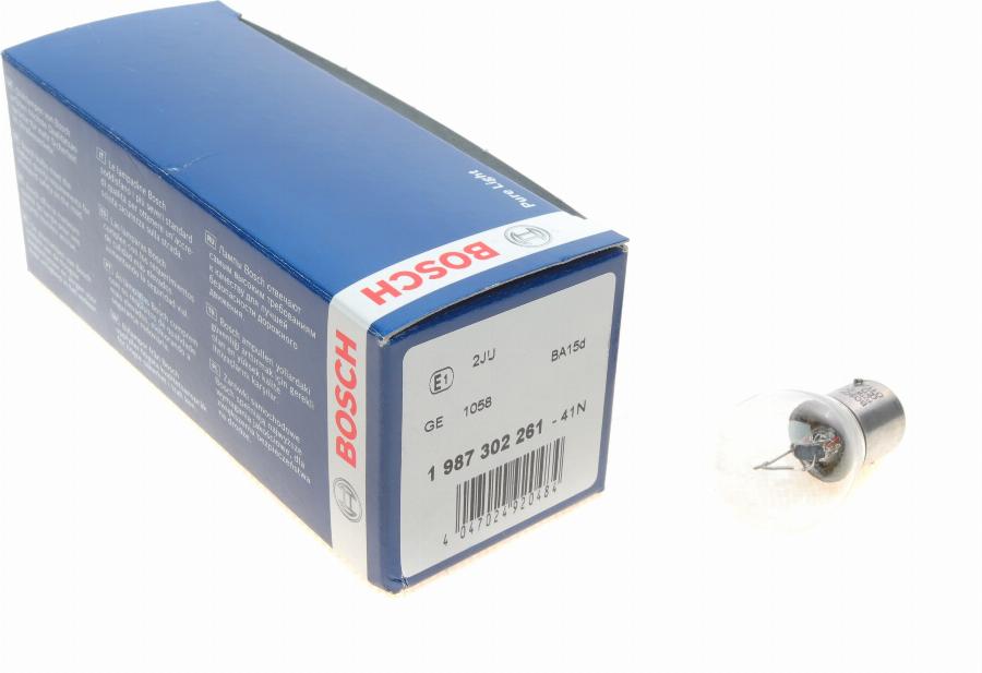 BOSCH 1 987 302 261 - Лампа накаливания, фонарь указателя поворота parts5.com